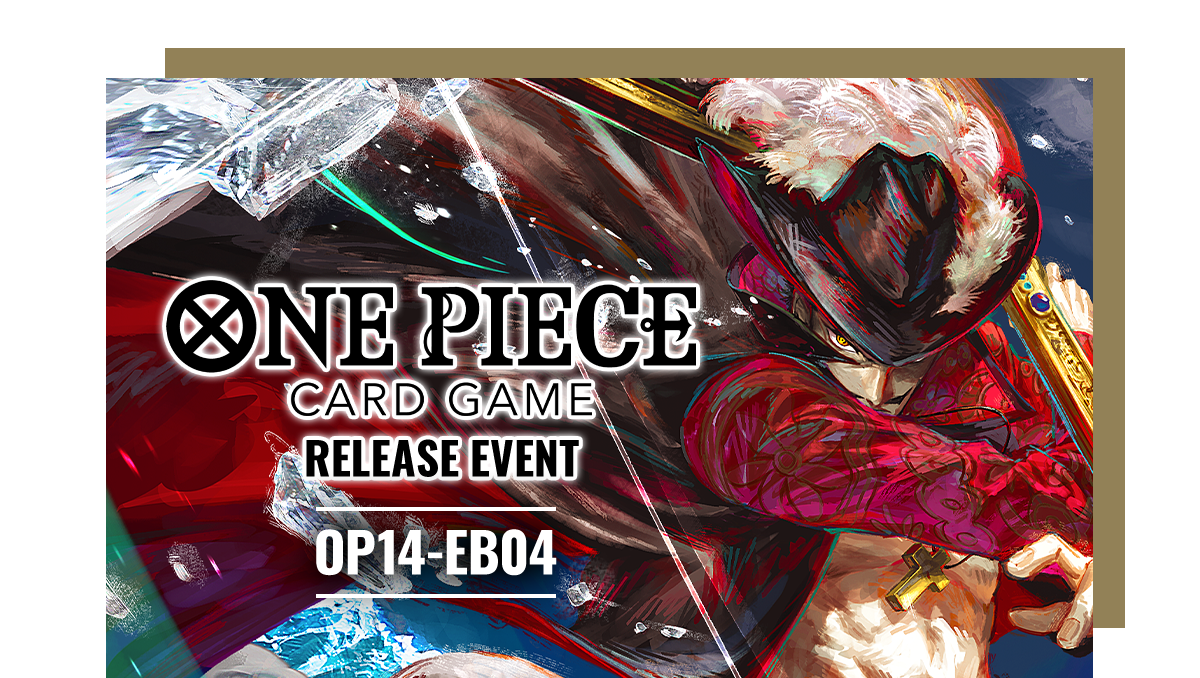 Promotional image for One Piece Card Game Release Event OP14-EB04.