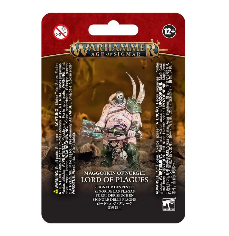 Warhammer Age of Sigmar Orruk Warclans card pack for tabletop gaming.
