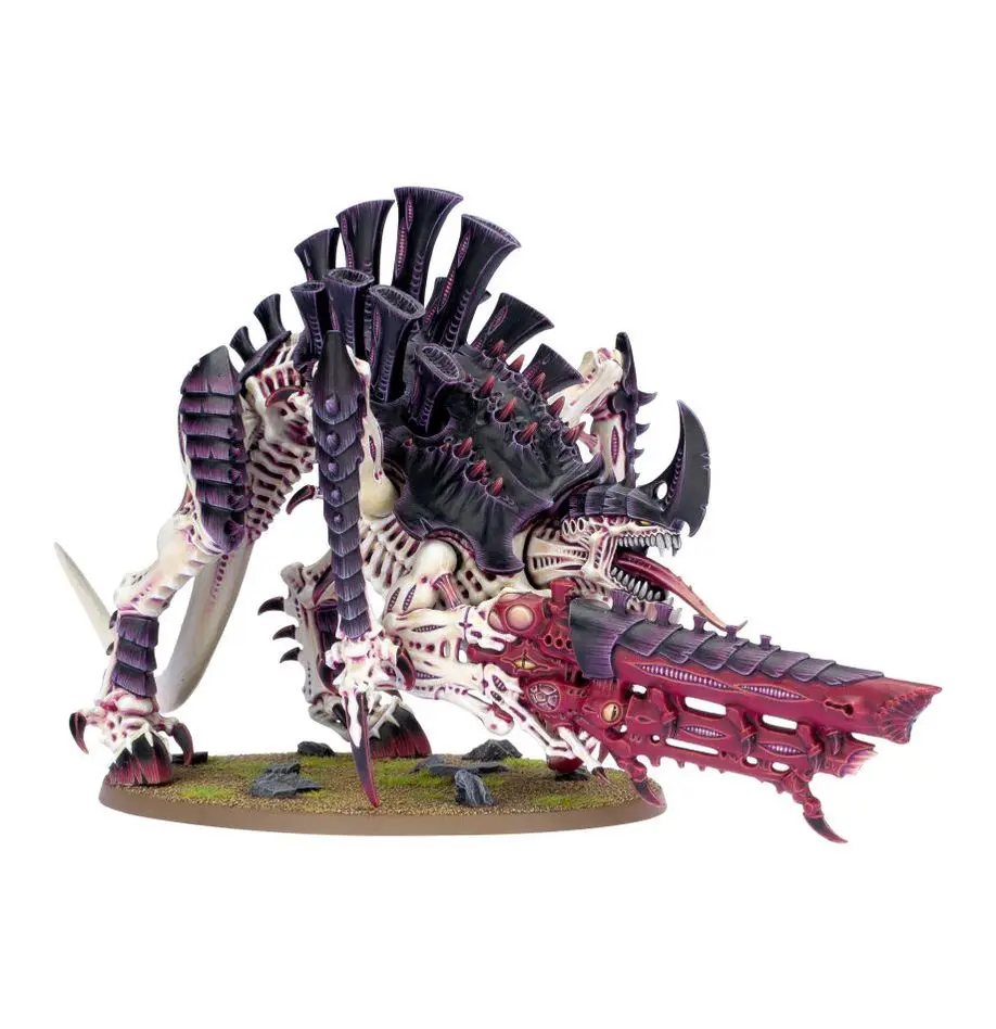 Intricately detailed fantasy creature model with a large spiked weapon.