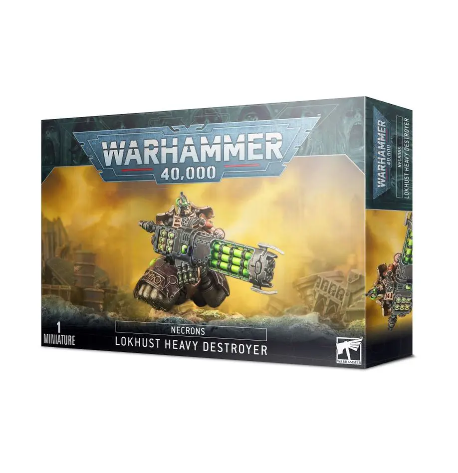 Warhammer 40,000 Incursus Heavy Destroyer model kit box.