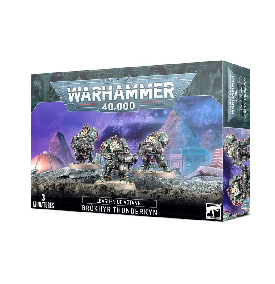 Warhammer 40,000 Space Wolves miniatures box set.