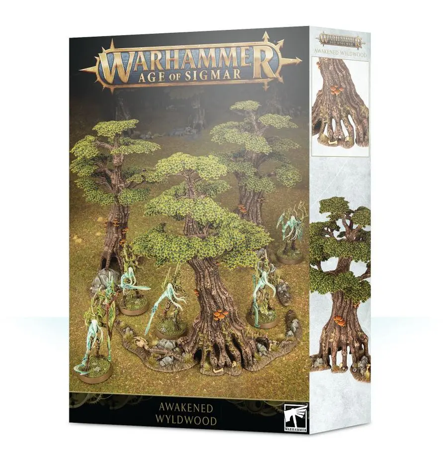 Warhammer Age of Sigmar Sylvaneth Dryads miniatures box set.