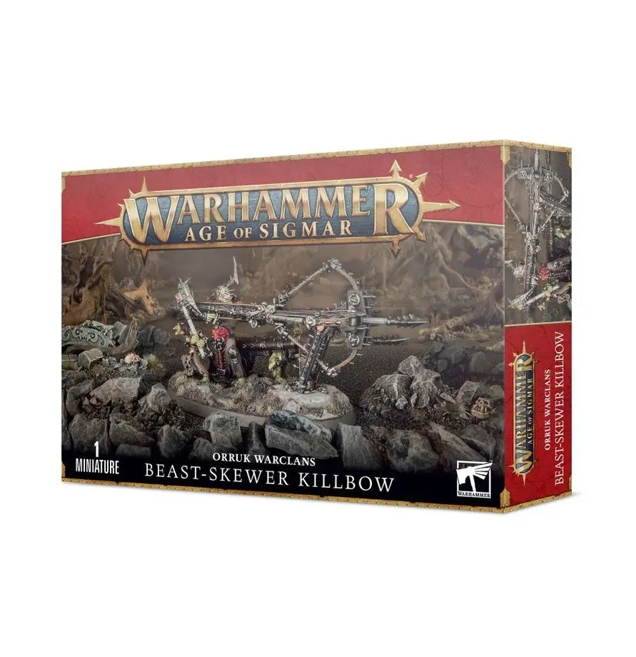 Warhammer Age of Sigmar box set with miniatures.