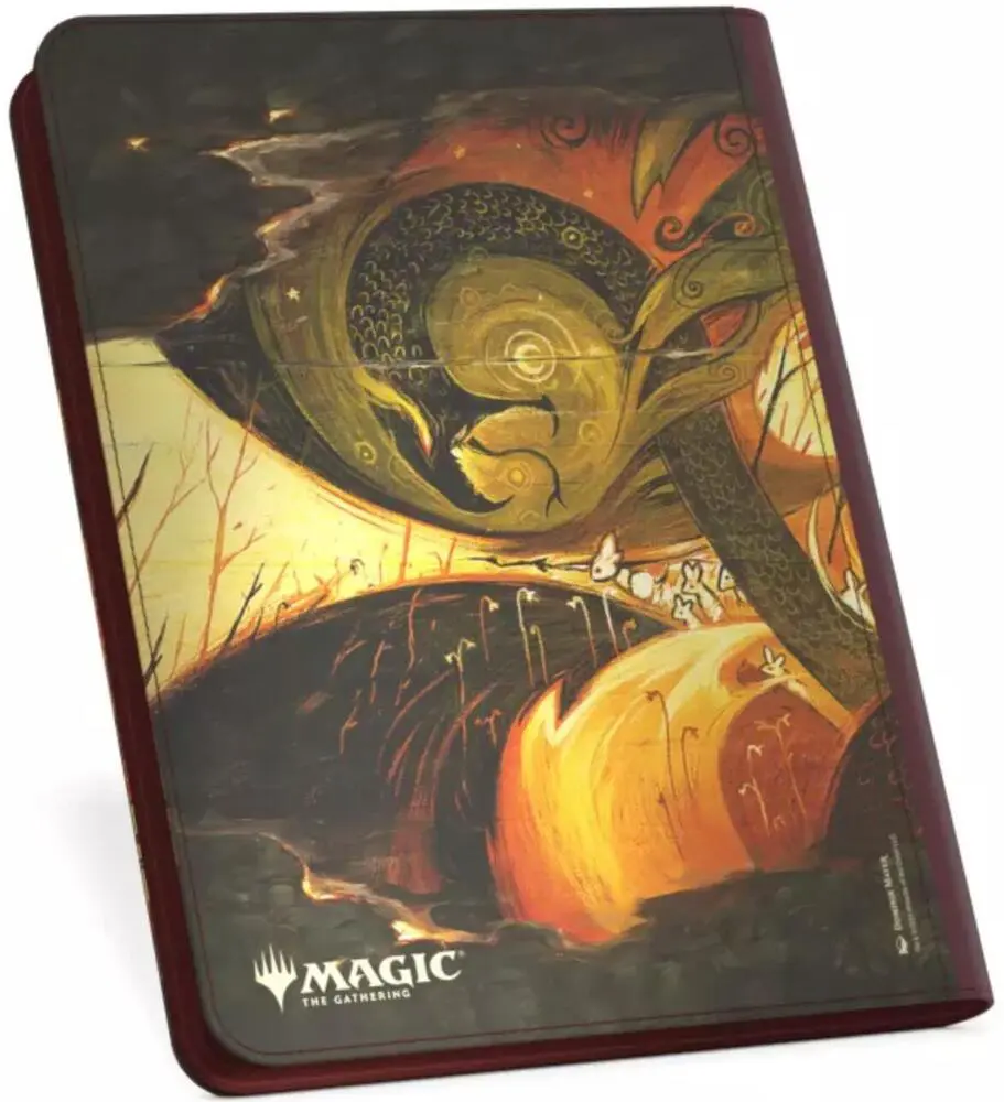 A Magic: The Gathering card deck box with fantasy artwork.
