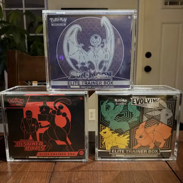 Acrylic Display for Elite Trainer Box