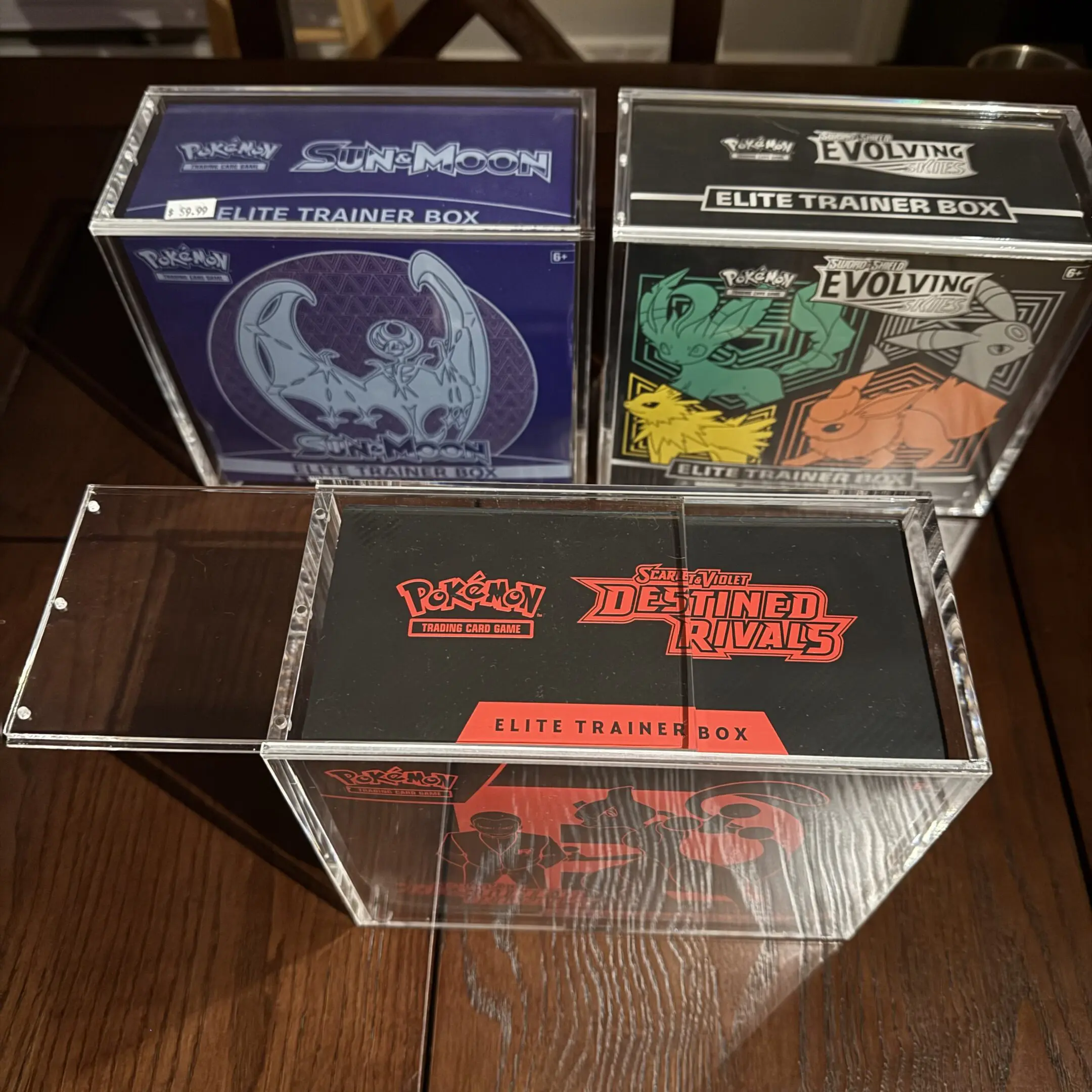 Acrylic Display for Elite Trainer Box - Image 2