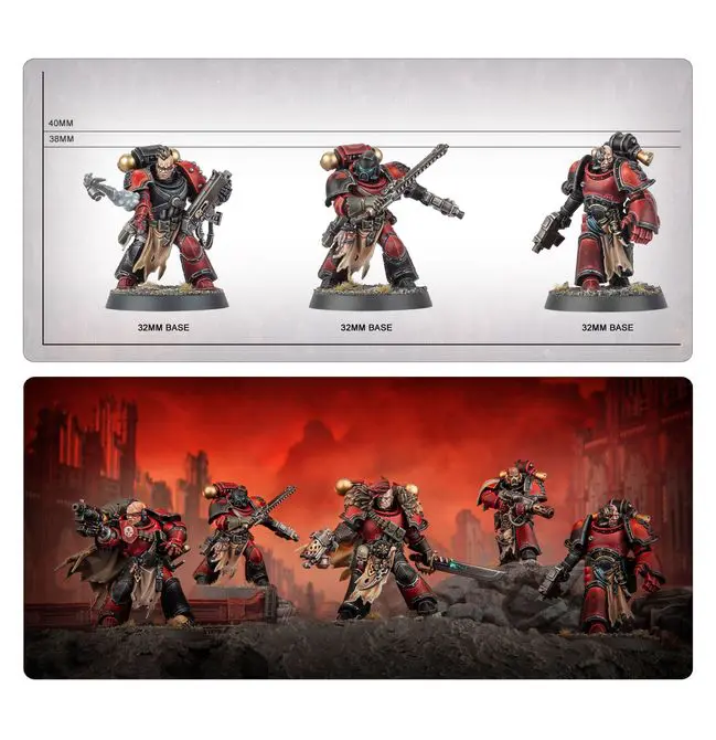 CHAOS SPACE MARINES:RED CORSAIRS RAIDERS - Image 2