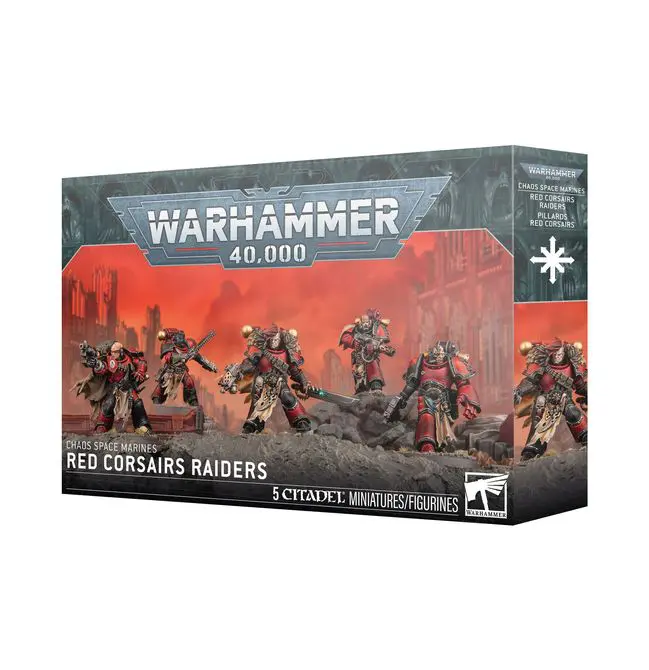 CHAOS SPACE MARINES:RED CORSAIRS RAIDERS - Image 3