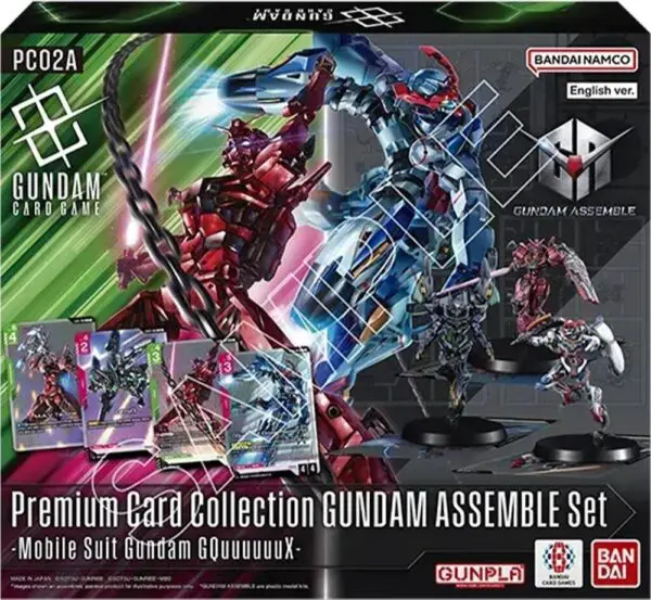 Gundam Card Game: Gundam Assemble  Premium Collection Set Display- GQuuuuuuX [PC02A]