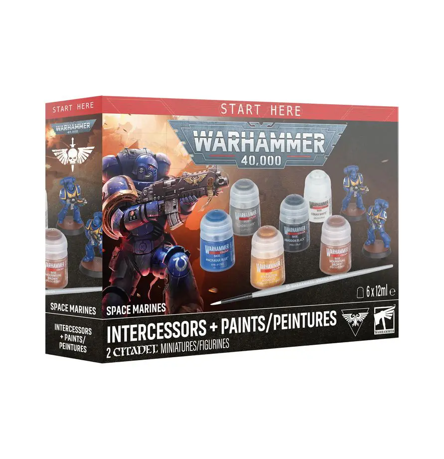 SPACE MARINES INTERCESSRS +PAINTS - Image 3