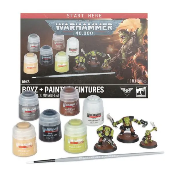 ORKS: BOYZ + PAINTS
