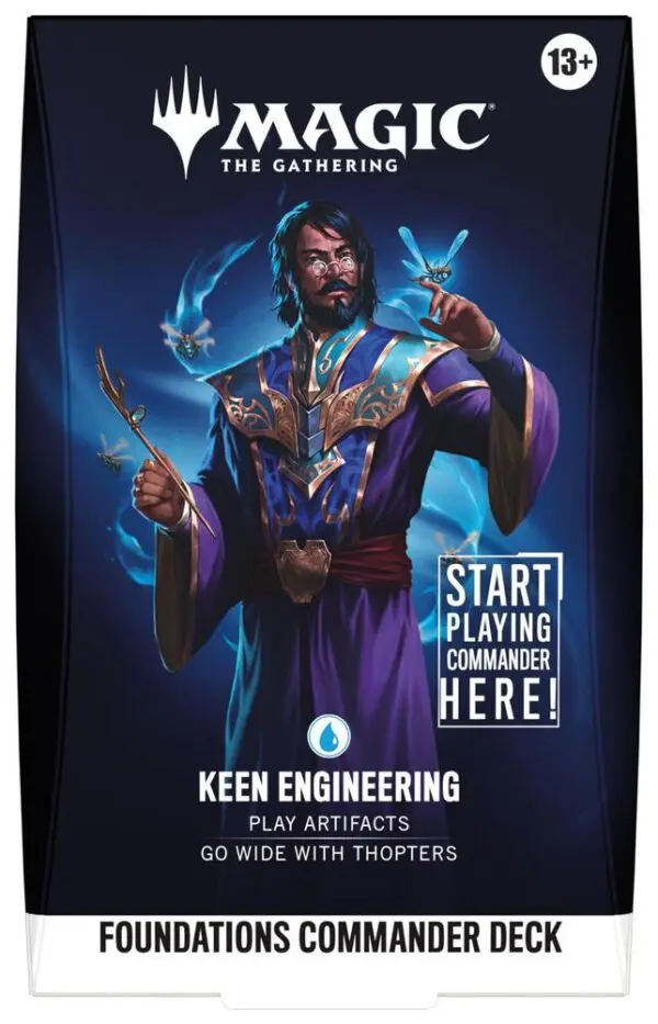 Foundations Commander Deck - Keen Engineering - (FDC)