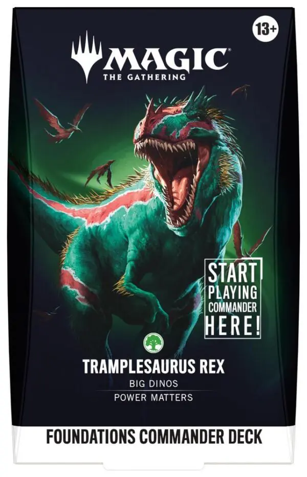 Foundations Commander Deck - Tramplesaurus Rex - (FDC)