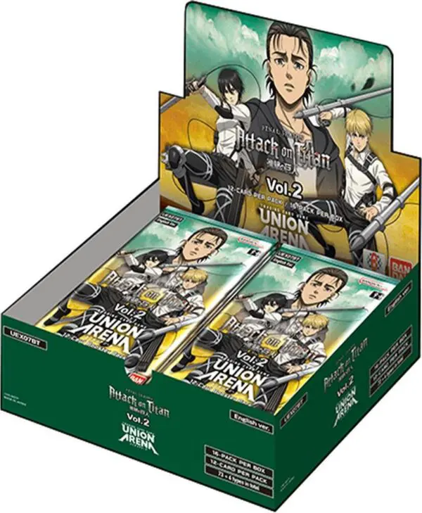 Attack on Titan Vol. 2 - Booster Display - (UEX07BT)
